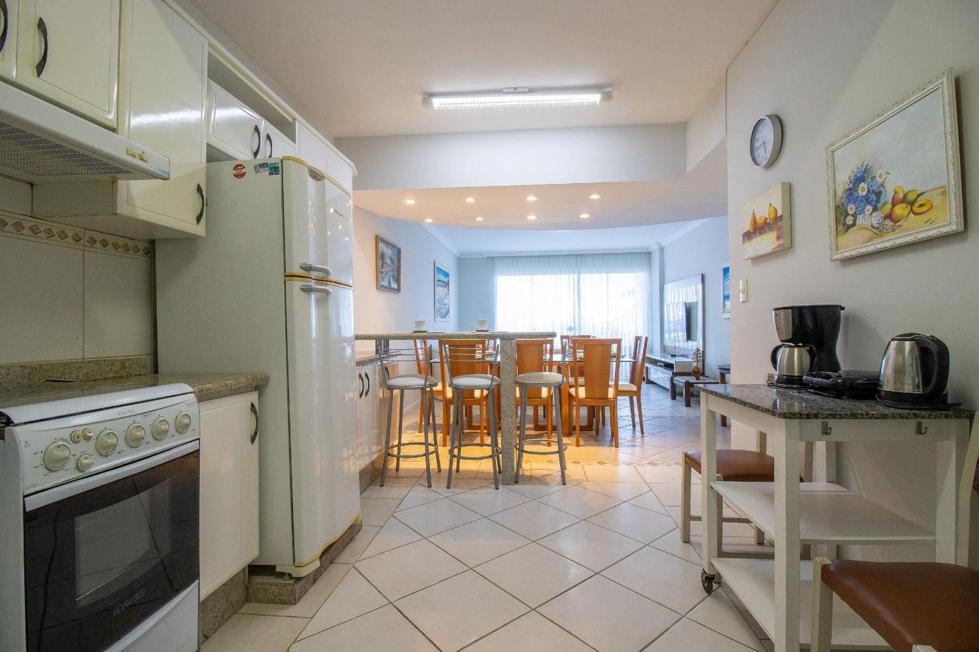 Lon11a - Frente Mar, 3 Dorm Climatizados Apartamento *